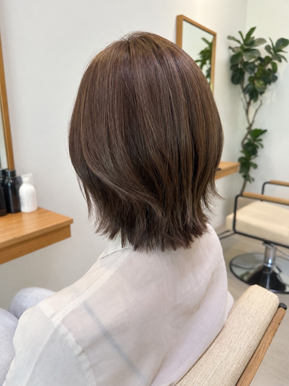 ハイライトを活かしたグレージュカラー☆